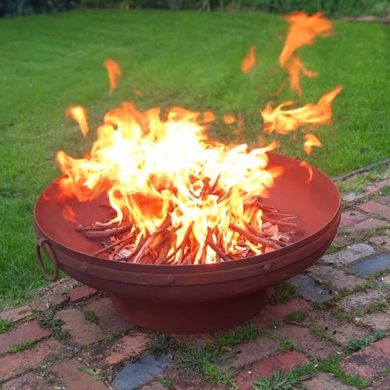 Cairo 90cm Rust Fire Pit | Milkcan Outdoor Products