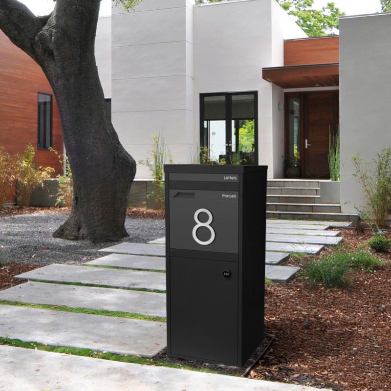 Freestanding Letterboxes - Modern Pillar Letterbox Designs