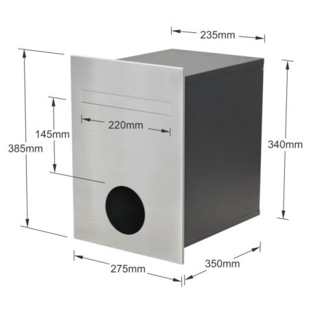 Milkcan-743-F3-B1-Monza-fence-parcel-letterbox-stainless-charcoal-dims2-1100px