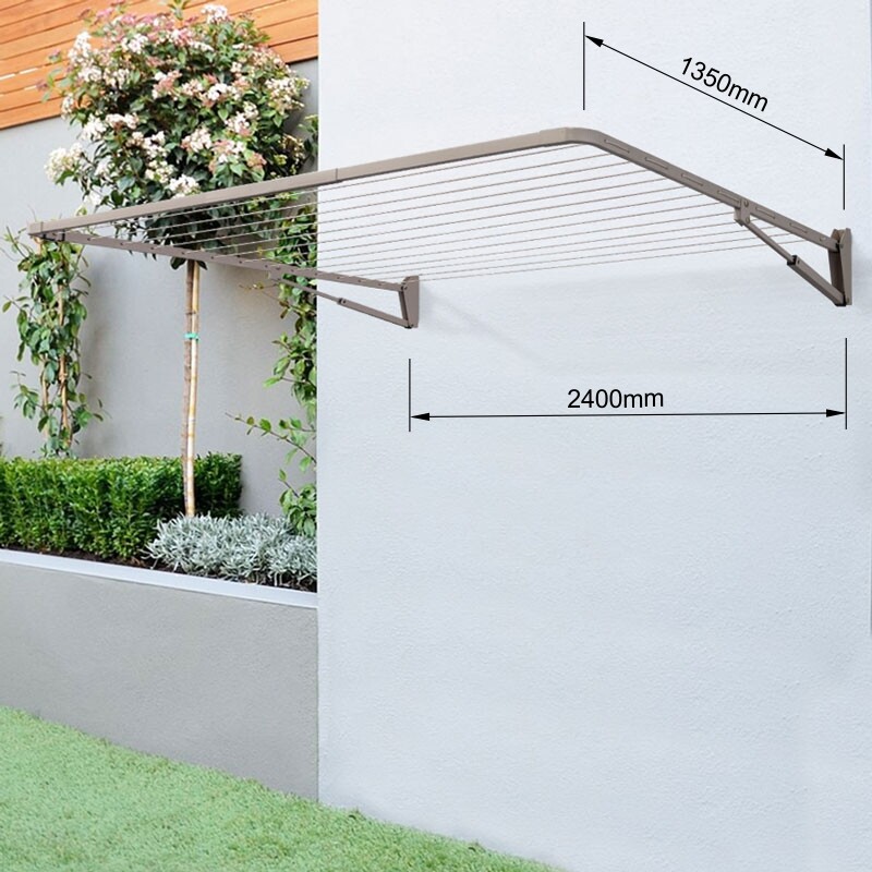 13 line wall mount - med/large family - Milkcan Outdoor