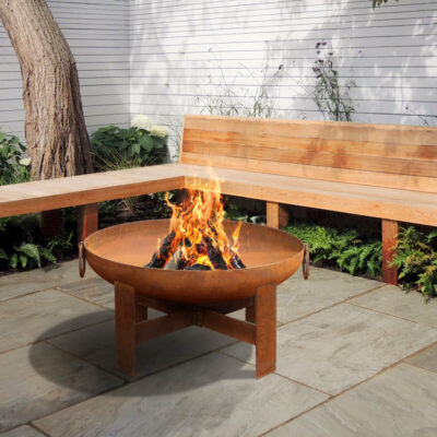 Rust Fire Pit - Buy a Rust Colour Fire Pit for Rustic Warmth & Comfort