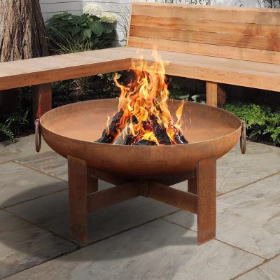 Rust Fire Pit - Buy a Rust Colour Fire Pit for Rustic Warmth & Comfort