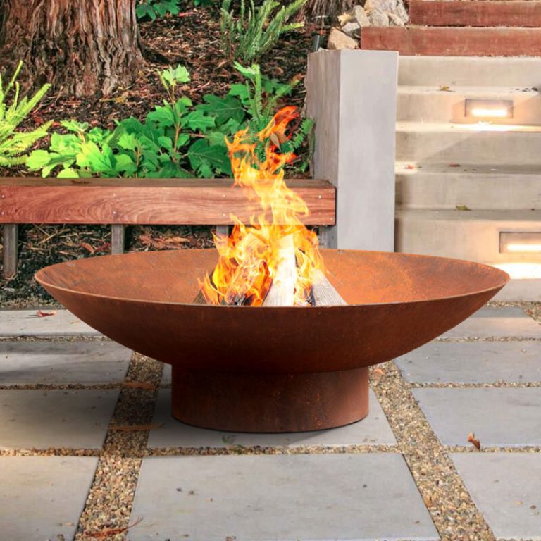 Tucson 100cm Rust Fire Pit | Milkcan Outdoor Products