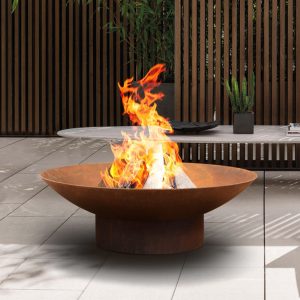 Tucson 80cm Rust Fire Pit | Milkcan Outdoor Products