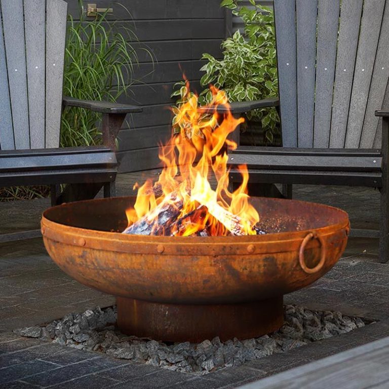 Gobi 90 Rust Fire Pit | Milkcan Outdoor Products