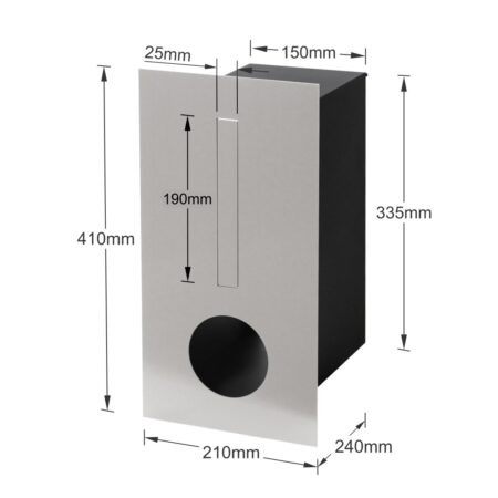 Milkcan-235-hendon-fence-letterbox-stainless-black-dims-1100px