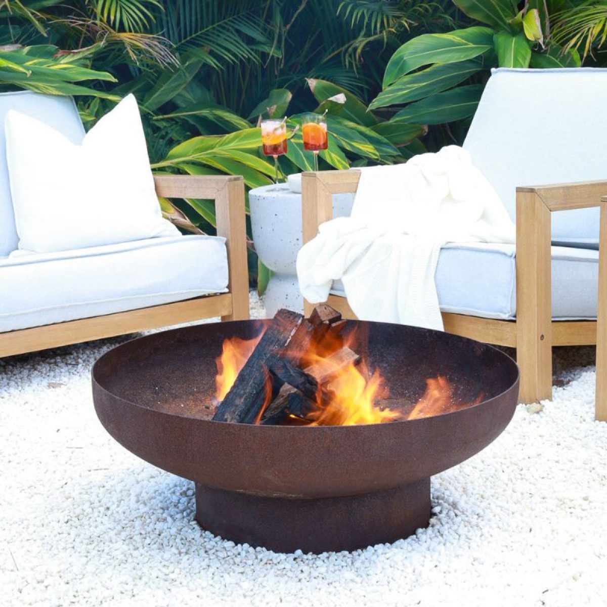 Phoenix 80cm Fire Pit | Milkcan Outdoor Products