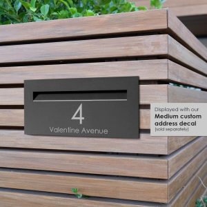 Palazzo A4 Fence Letterbox