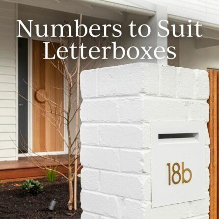 Numbers to Suit Letterboxes