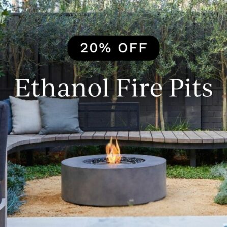 20% off Ethanol Fire Pits Slider